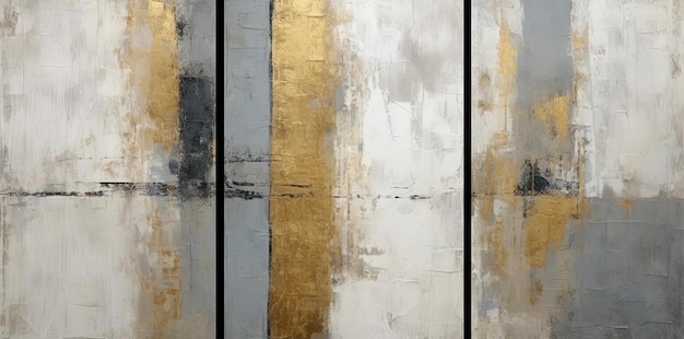 oil painting in a grey gold and beige color in the style of minimalist backgrounds