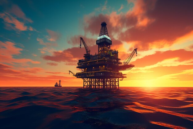 Oil platform