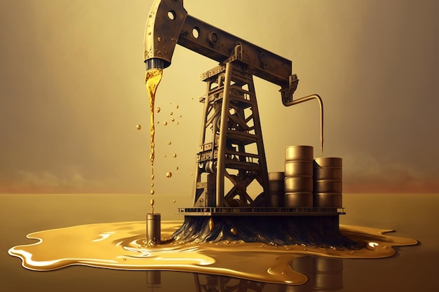 Oil production extraction of money barrels of oil neftechka production sale of petroleum products Concept of gold oil drilling pump Petrol gas Countries Crude Oil Supply