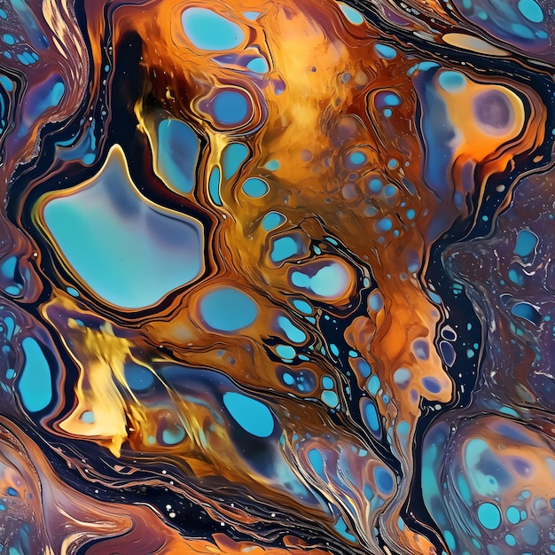 Oil slick texture