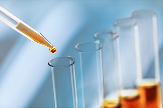 Oil test analysis beaker bio bio diesel biotechnology