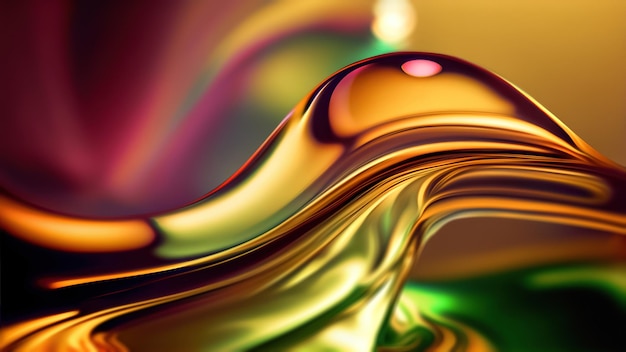 Oil Wave Background