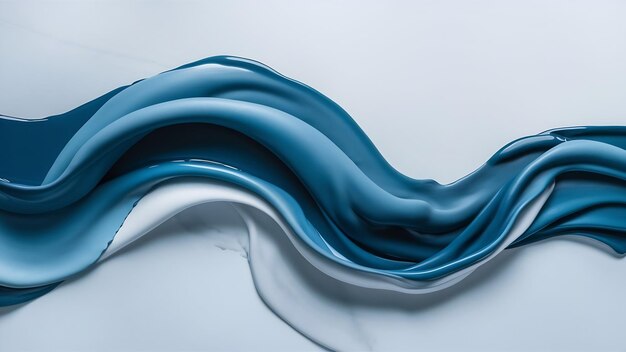 Oil wave on a white background