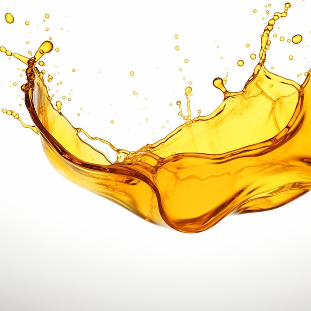 Oil with white background high quality ultra hd