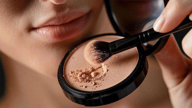 OilAbsorbing Compact Powder