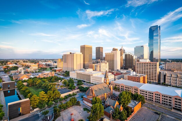 Oklahoma City Oklahoma USA Downtown stadsbeeld