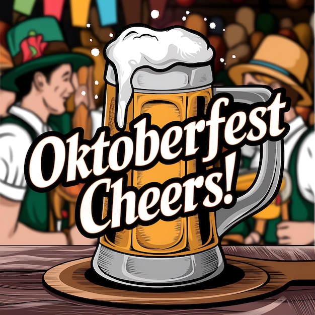 oktoberfest beer stein cheers festive celebration