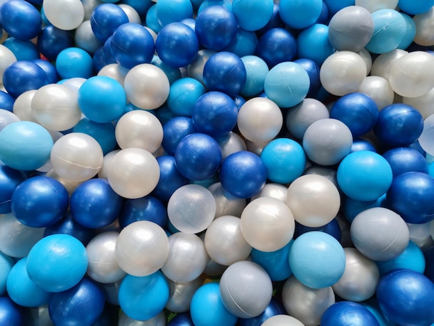 Oktoberfest blue and white balls background