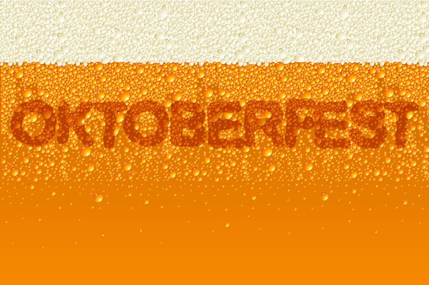 Oktoberfest Creative text OKTOBERFEST close up Beer Festival