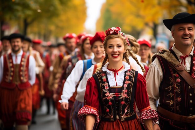 Oktoberfest-evenement in München, Duitsland