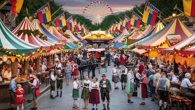 Oktoberfest fair germany