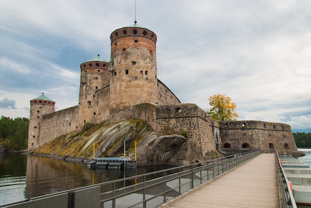 Olavinlinna castle in Savonlinna