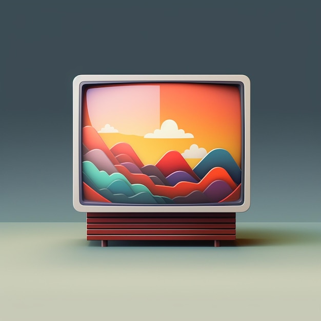 Old 3D TV model