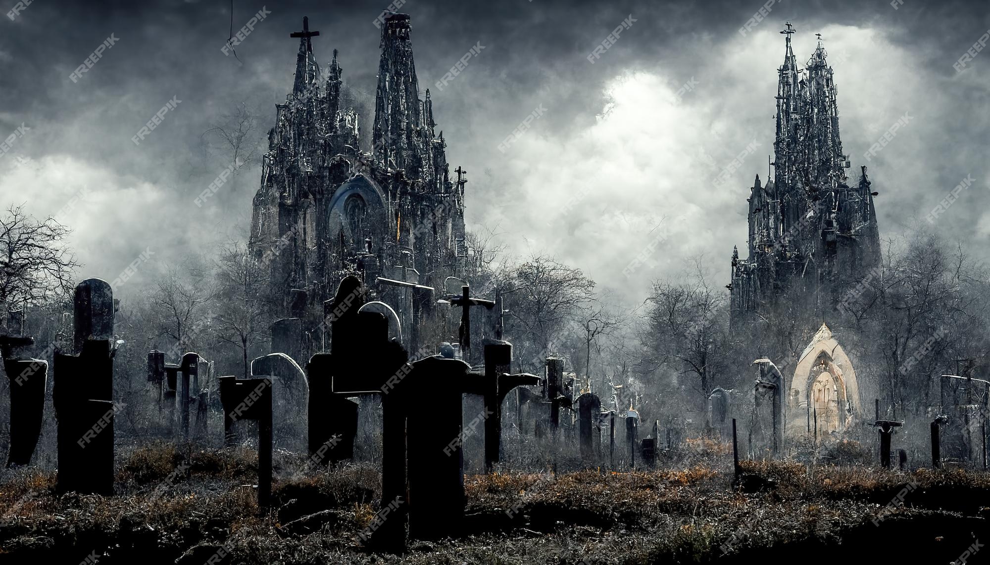 gothic cemetery