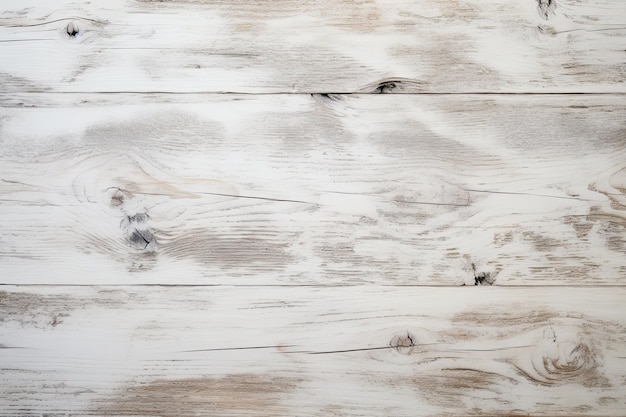 Old Abandoned White Wooden Board Texture Background with Abstract Aged Surface