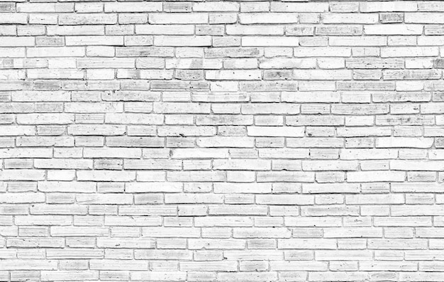 Old Abstract Brick Wall Large White Brick Wall Background Texture for pattern Background With Copy Space For design