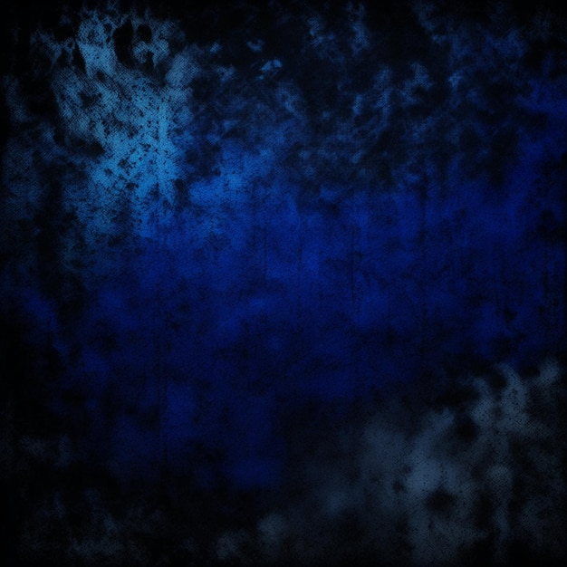 Photo old abstract paper texture black and deep blue indigo background