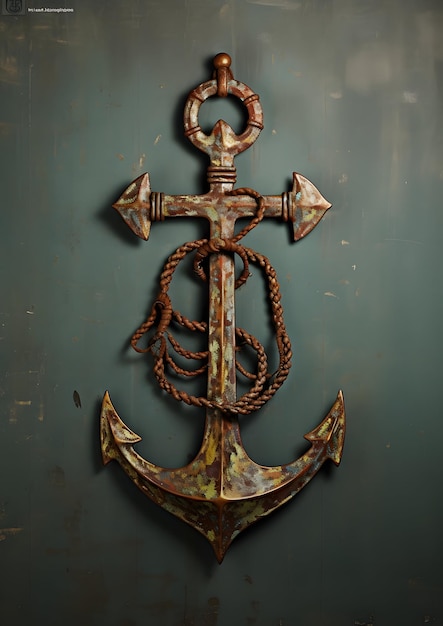 Old anchor