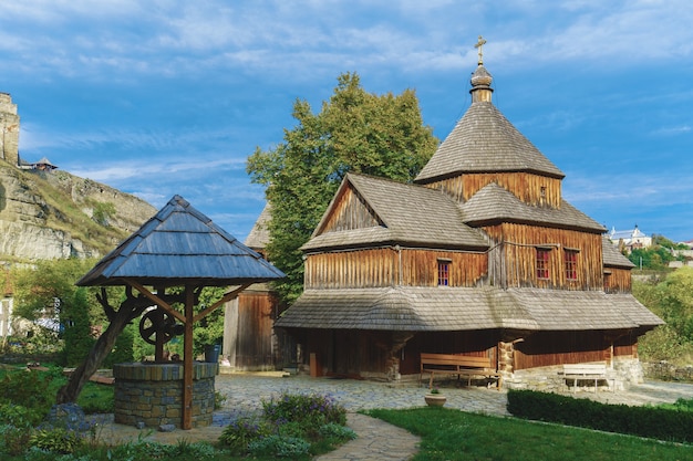 Old ancient wooden church i