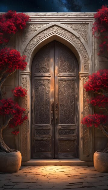 old antique door