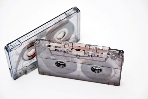 Old audio casette tape