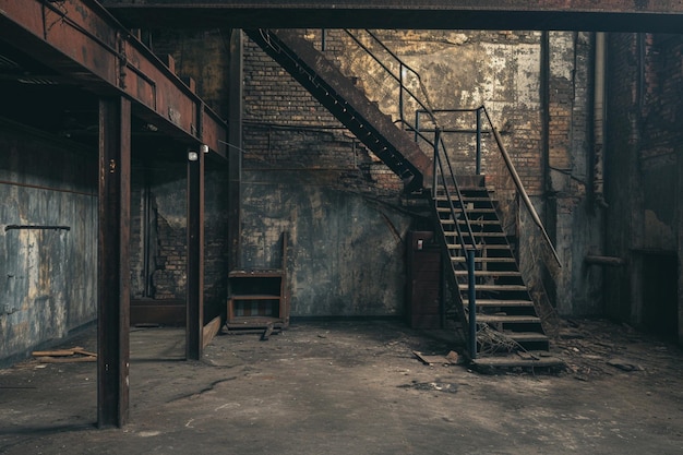 The old basement and abandoned