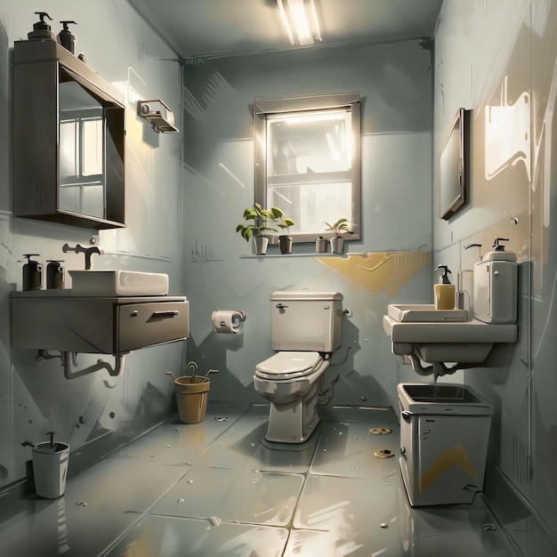 Old Bathroom