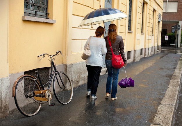 Vecchia bicicletta