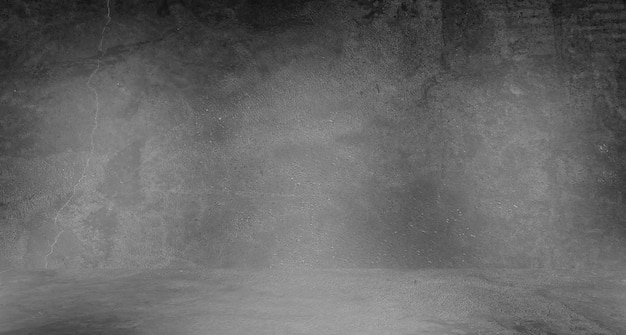 Photo old black background. grunge texture. dark wallpaper. blackboard chalkboard concrete