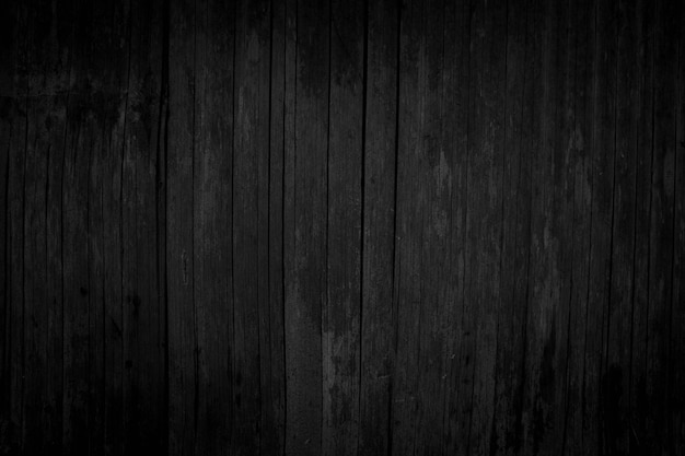 Photo old black bamboo background for the design as a background