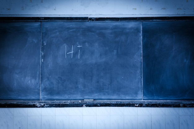 Old blackboard