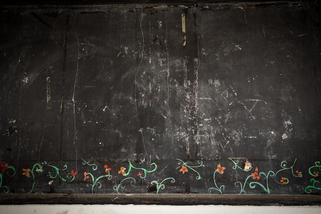 Old blackboard