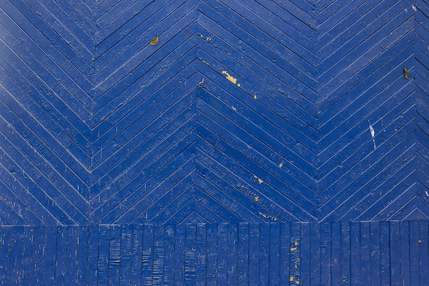 Old blue boards. Background texture