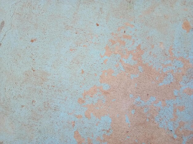 Old blue cement wall background in vintage style