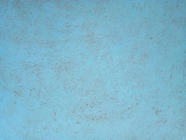 Old blue cement wall background in vintage style