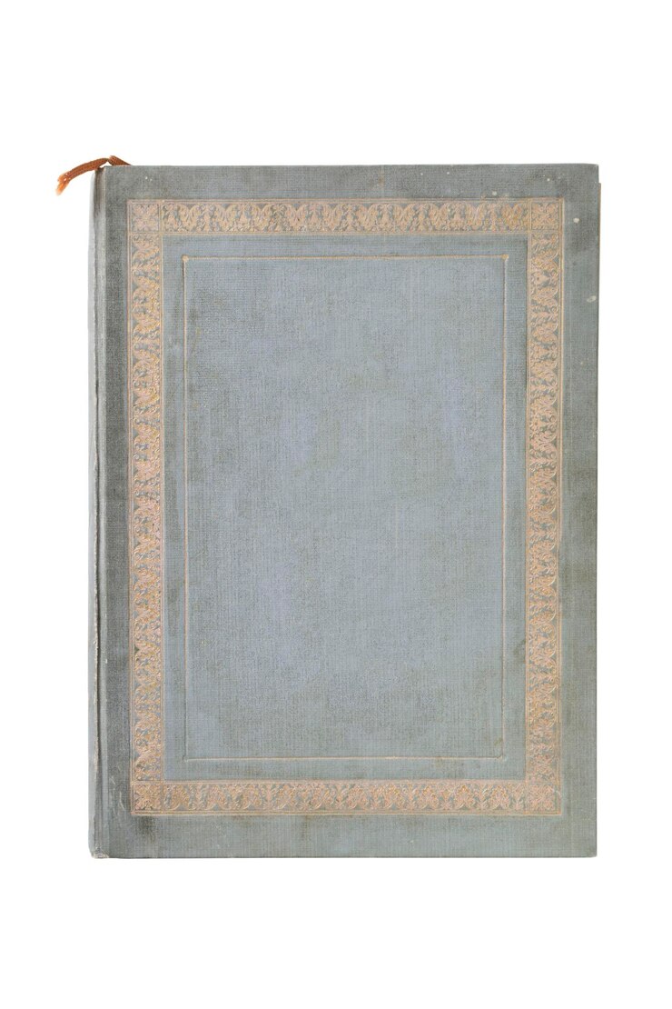 Photo old book isolated