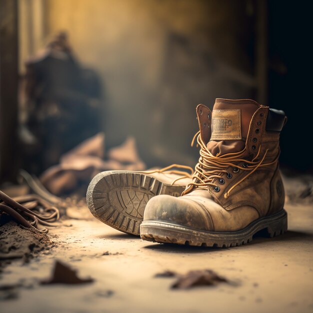 Premium Photo | Old boots illustration images