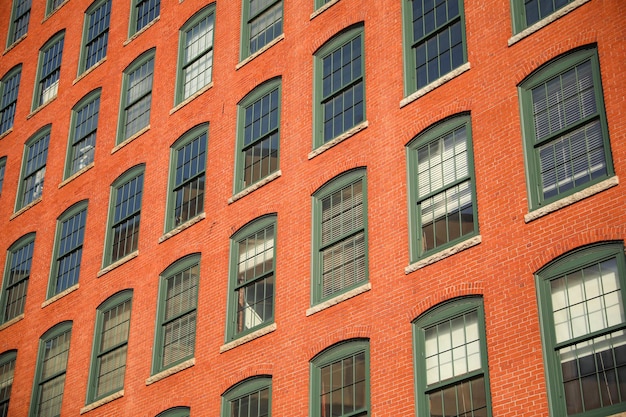 Old brick buildings symbolize nostalgia history durability and a sense of permanence evoking a se