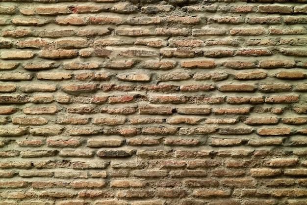 Old brick wall for background or banner