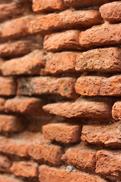 Old brick wall background, old brick wall texture