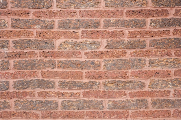 Photo old brick wall for background