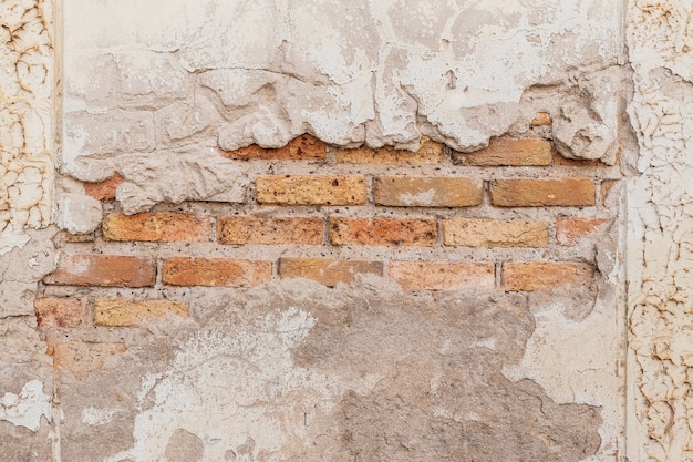 Foto vecchio sfondo di muro di mattoni