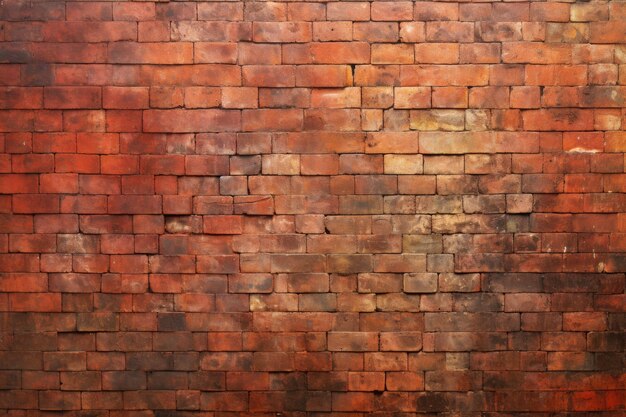 An old brick wall in a brown color