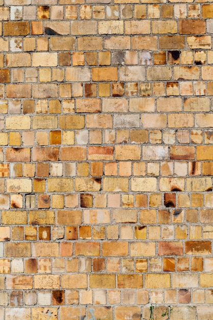 Old brick wall of a part of the building