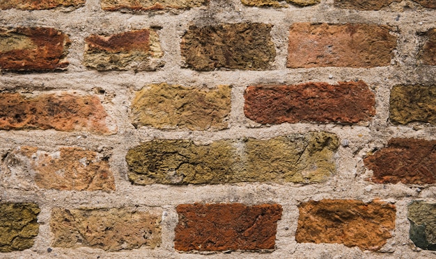 Photo old brick wall texture as a background