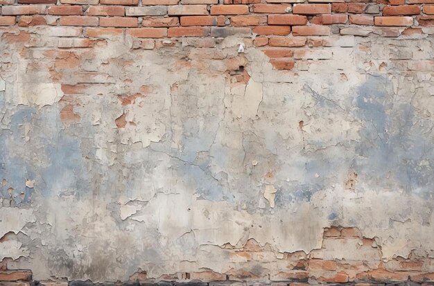 an old brick wall with some paint on it in the style of angelic photograph