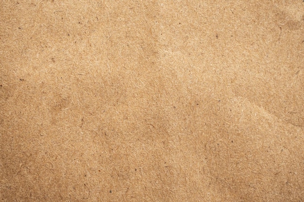 Brown recycled paper or cardboard paper texture background. Stock Photo