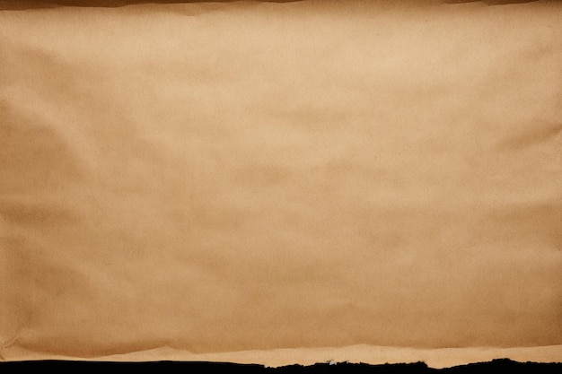 Photo an old brown paper background with a black border