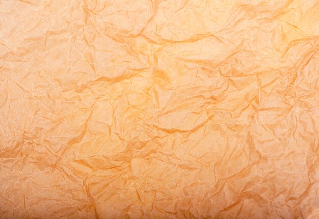 Old brown paper, crumpled wrapping paper, modern gift wrapping