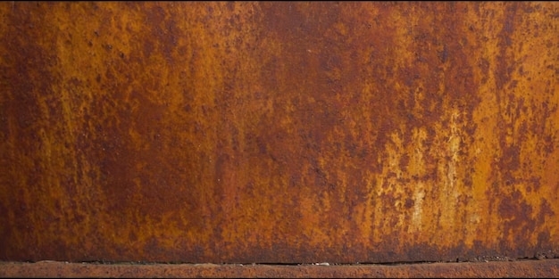 Foto old brown rusty metal texture used as background